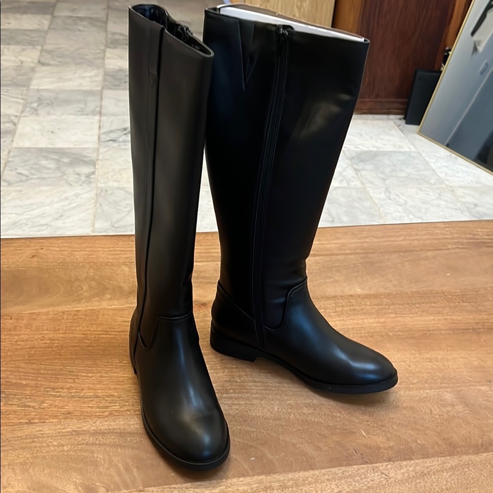 Style & Co Black Knee-High Women's Boots Sz 7.5